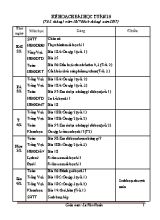 Kế hoạch bài học tuần 18 lớp 4 - Năm học 2016-2017 - Lê Văn Hoàn